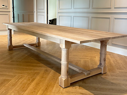 Solid Oak Refectory table